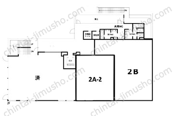 FORUM TAMAPLAZA2階の間取図
