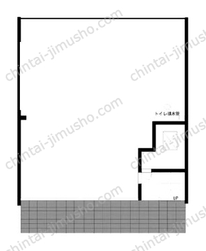 第二早川ビル1階の間取図