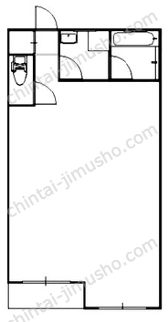 ウェイサイドマンション／ウェイサイドビル10階の間取図