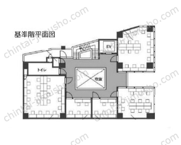 SHIBUYA WayP5Fの間取図