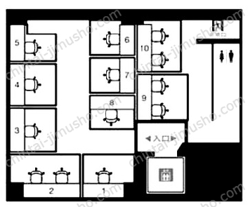 SANPU BUILDING4Fの間取図
