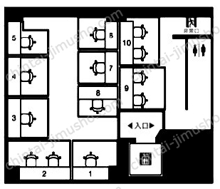 SANPU BUILDING4Fの間取図