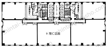 フレスコ南大沢9Fの間取図