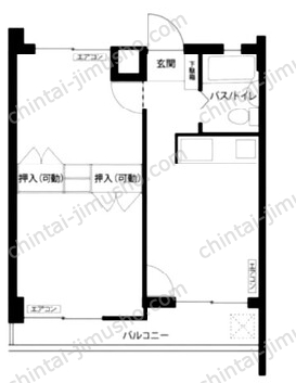 ICMマンションの間取図