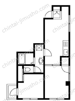 第一笹塚ビルの間取図
