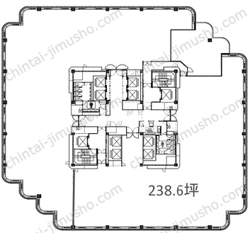 御殿山トラストタワー／Cozy Works GOTENYAMAの間取図