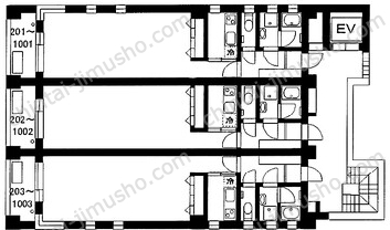 月村マンションNo.29の間取図