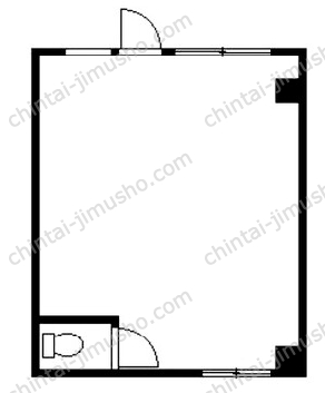 斉藤ビル1Fの間取図