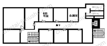 プラザ新大樹ビルの間取図