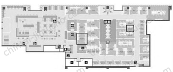 日本橋フロント/ビジネスエアポート日本橋1Fの間取図