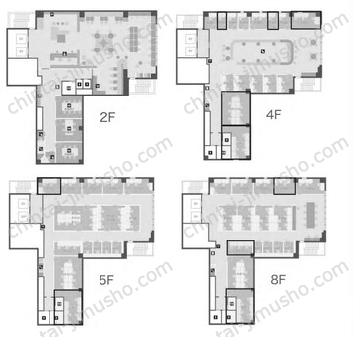 FPG links KYOBASHI／ビジネスエアポート京橋5Fの間取図