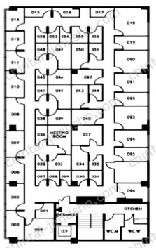 新東陽ビル／ハローオフィス東陽町4階の間取図