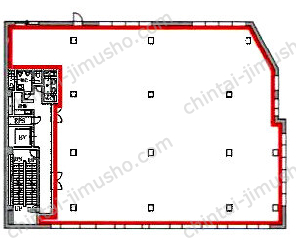 町田トーセイビル3Fの間取図