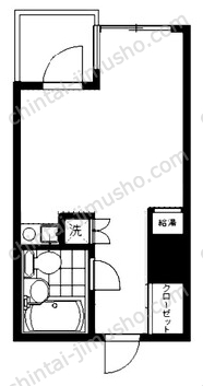 ロジマン西麻布の間取図