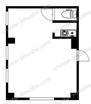 パレス池袋1階の間取図
