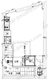 ミモザヒルズ銀座の間取図