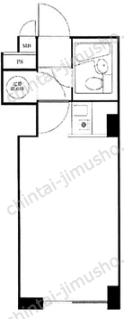 パシフィック乃木坂の間取図