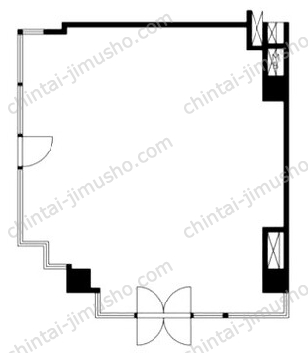 横浜エクセレントⅧ1Fの間取図