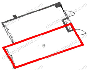 第五荒田ビル1Fの間取図