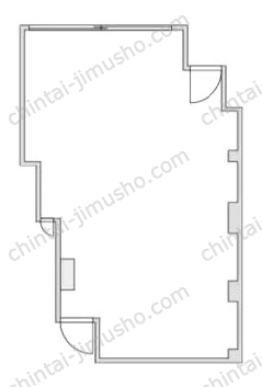 平安ビル1Fの間取図