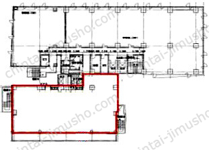 新宿タツミビル3Fの間取図