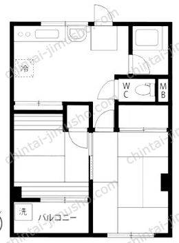 アイエスビル3階の間取図