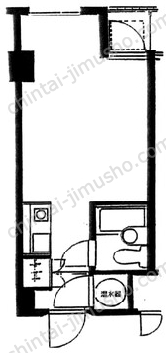 東新橋ビルの間取図