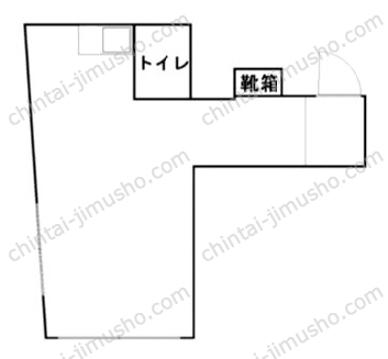 池袋見真ビル3階の間取図