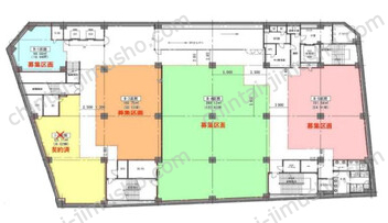 町田センタービルB1Fの間取図