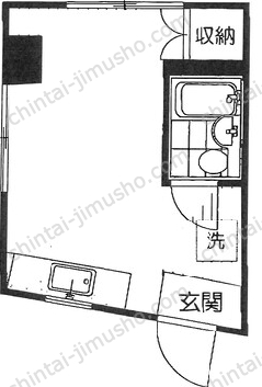 尾山台ビル3Fの間取図