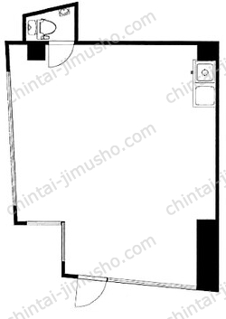 Baccas大林1Fの間取図