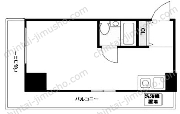 ライオンズマンション平沼第53階の間取図