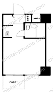 ライオンズプラザヨコハマ戸部4階の間取図