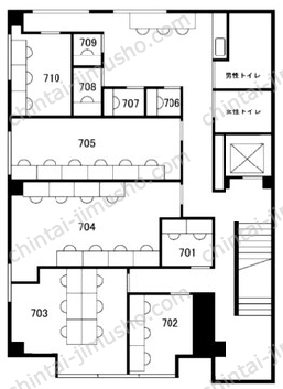 永井ビルの間取図