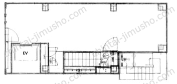 第7ウイザードセブンビル3Fの間取図