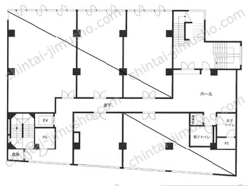 目黒西口マンション2号館の間取図