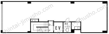新橋二光ビル6Fの間取図