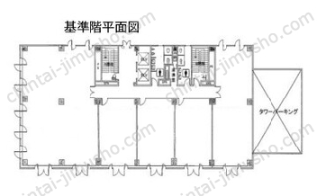 相模原第一生命ビル4階の間取図