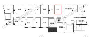 天翔オフィス池袋西口ANNEXの間取図