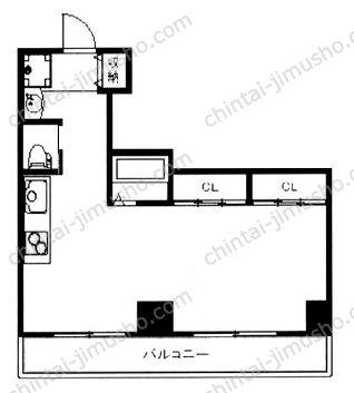 東陽ビルディングの間取図