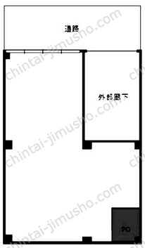 レイカーズ青山1階の間取図