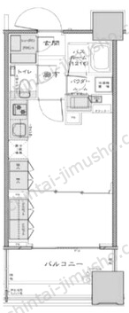 シティタワー銀座東の間取図
