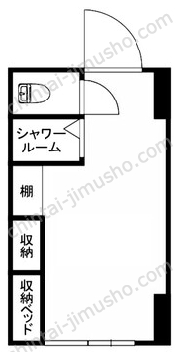 番町ハイム2Fの間取図