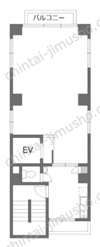 湯建大森北ビルⅡ3階の間取図