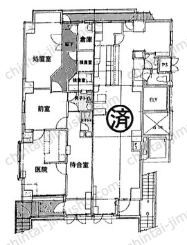 UKビル2Fの間取図