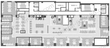 田町スクエア／ビジネスエアポート田町の間取図