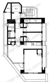 TOHMA高田馬場の間取図