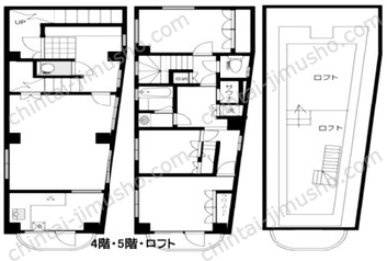 メル横浜一括貸の間取図