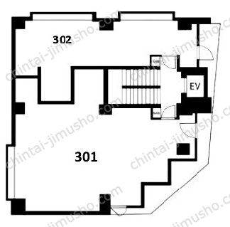 ブルーベイfukaya23Fの間取図