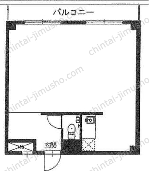 第5スカイビルの間取図